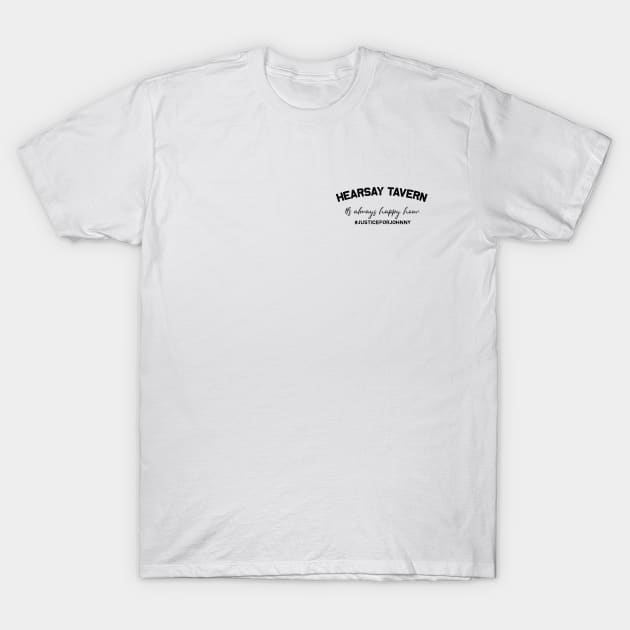 Hearsay Tavern T-Shirt by Your Friend's Design